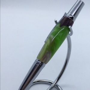 SOLD Handmade Pen - Wood and Acrylic Hybrid